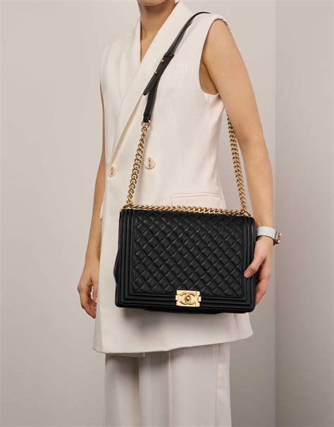 chanel boy bag black pinterest|boy Chanel bag price.